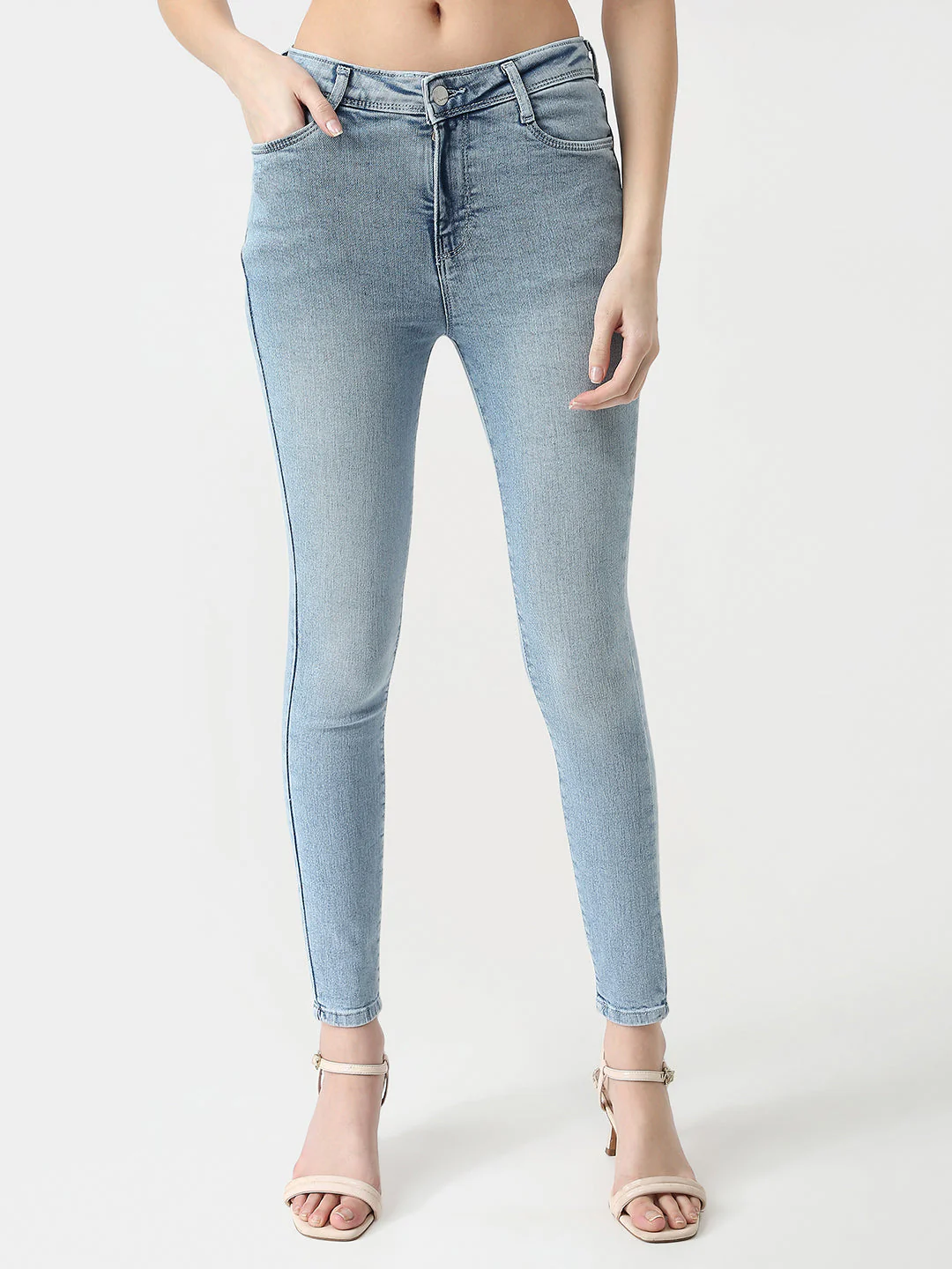 Women High-Rise Skinny Fit Jeans - Image 2