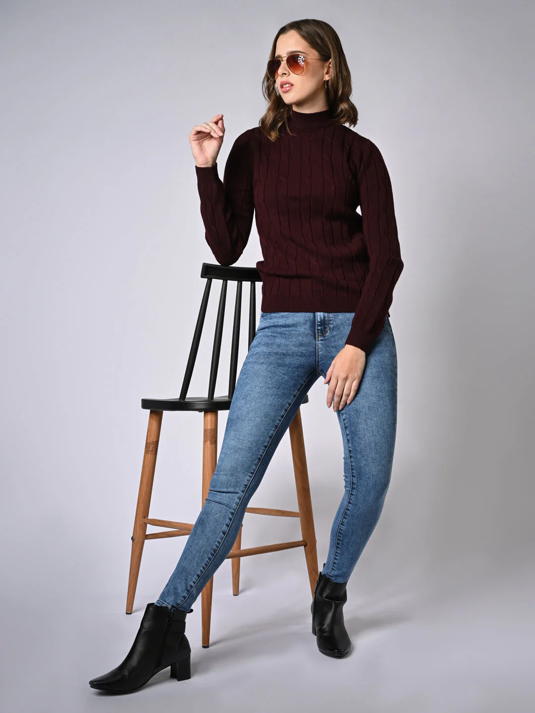 Women High-Rise Skinny Fit Jeans