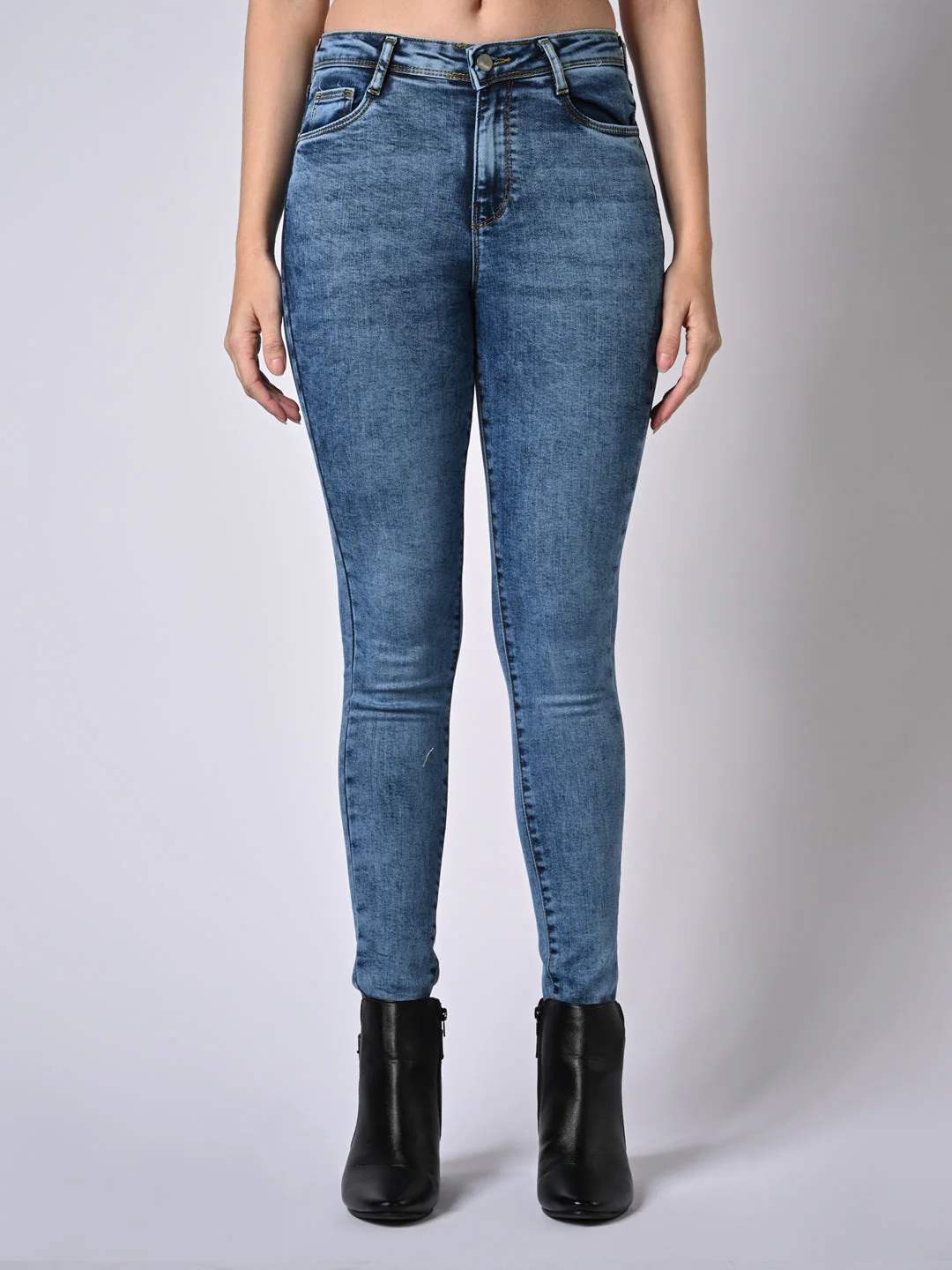 Women High-Rise Skinny Fit Jeans - Image 2