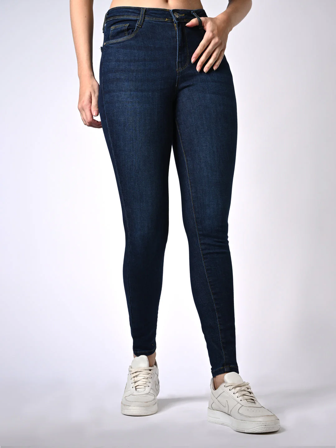 Women High-Rise Skinny Fit Jeans - Image 2