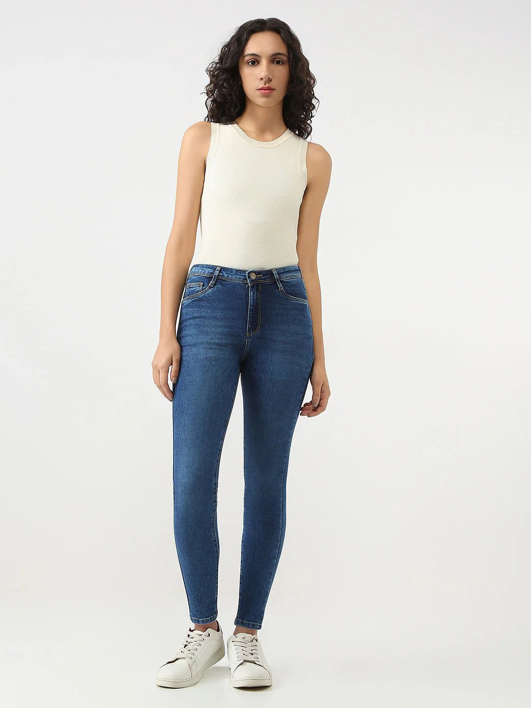 Women High-Rise Skinny Fit Jeans - Image 4
