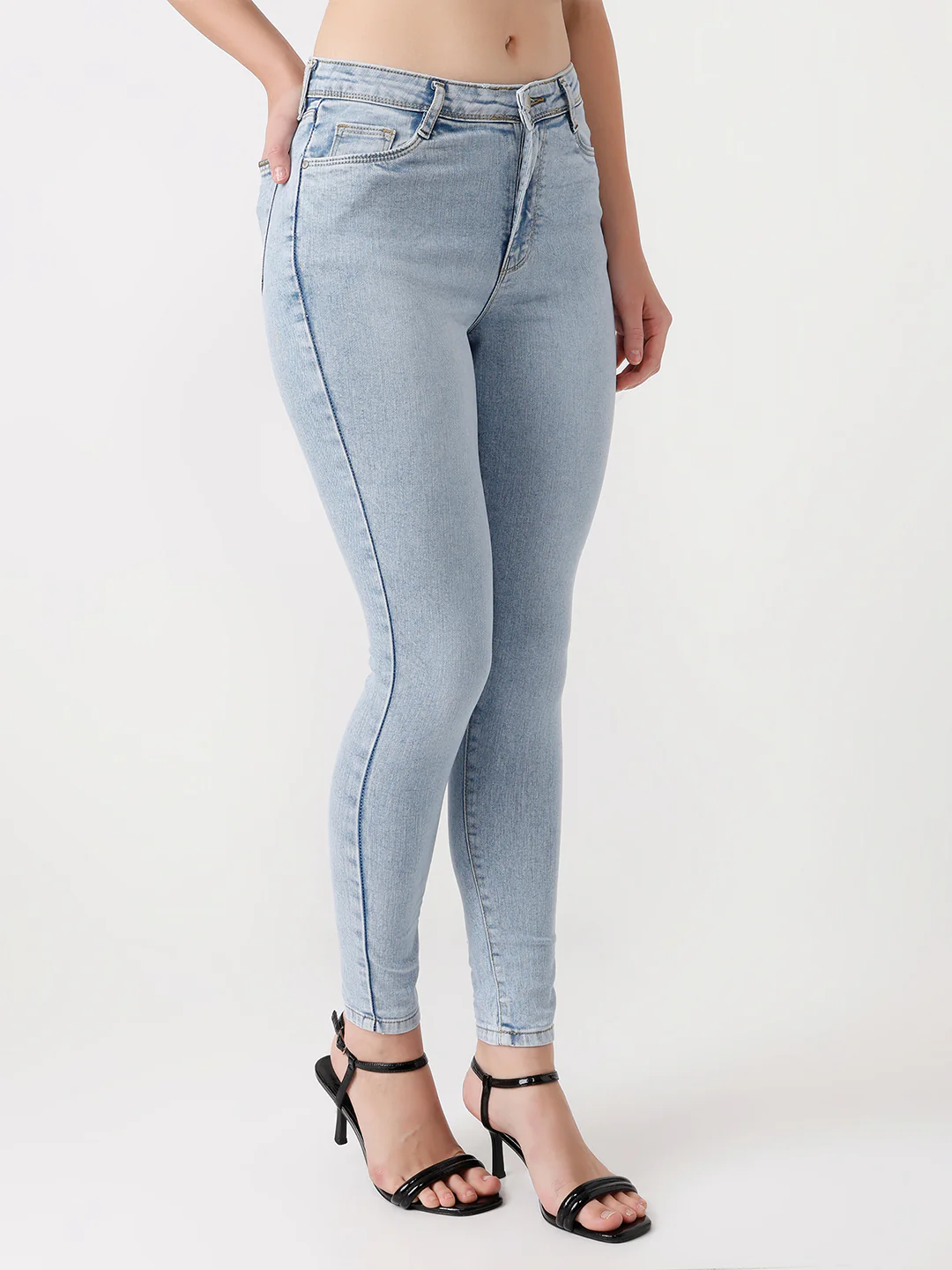 Women High-Rise Skinny Fit Jeans - Image 4