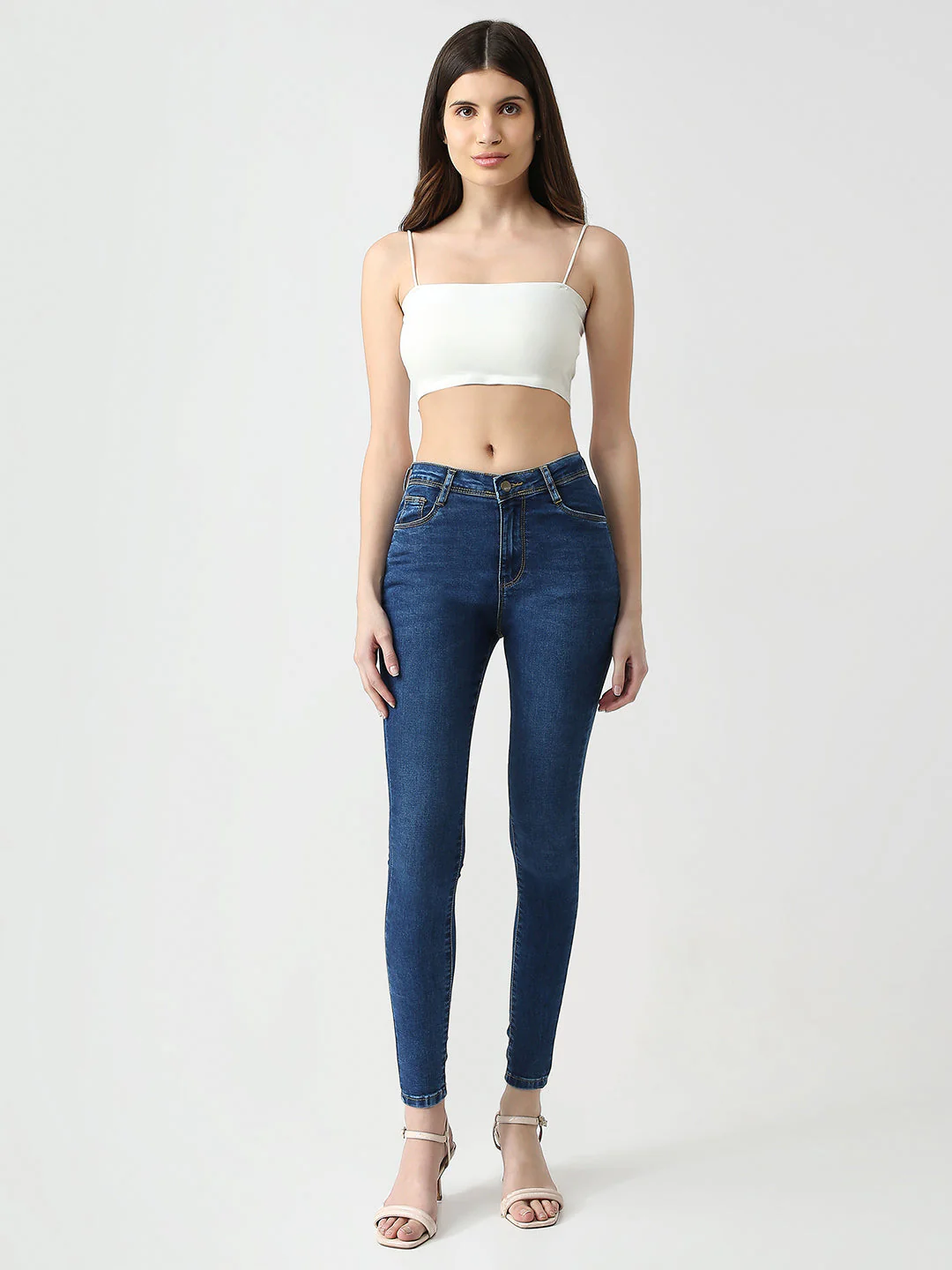 Women High-Rise Skinny Fit Jeans - Image 4