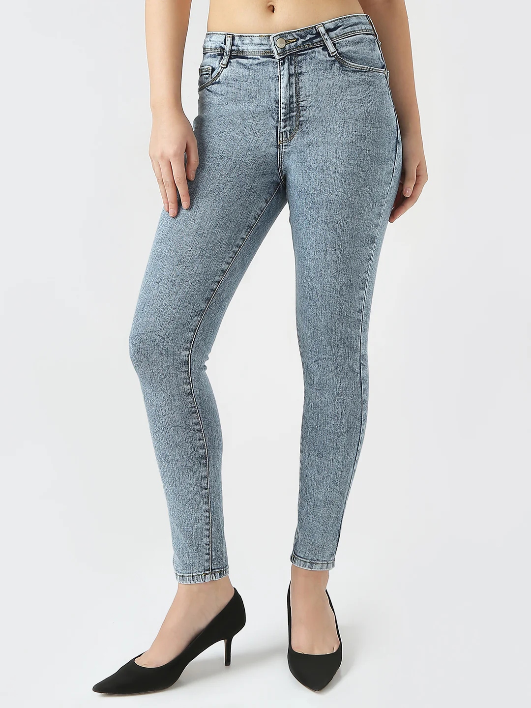 Women High-Rise Skinny Fit Jeans - Image 2