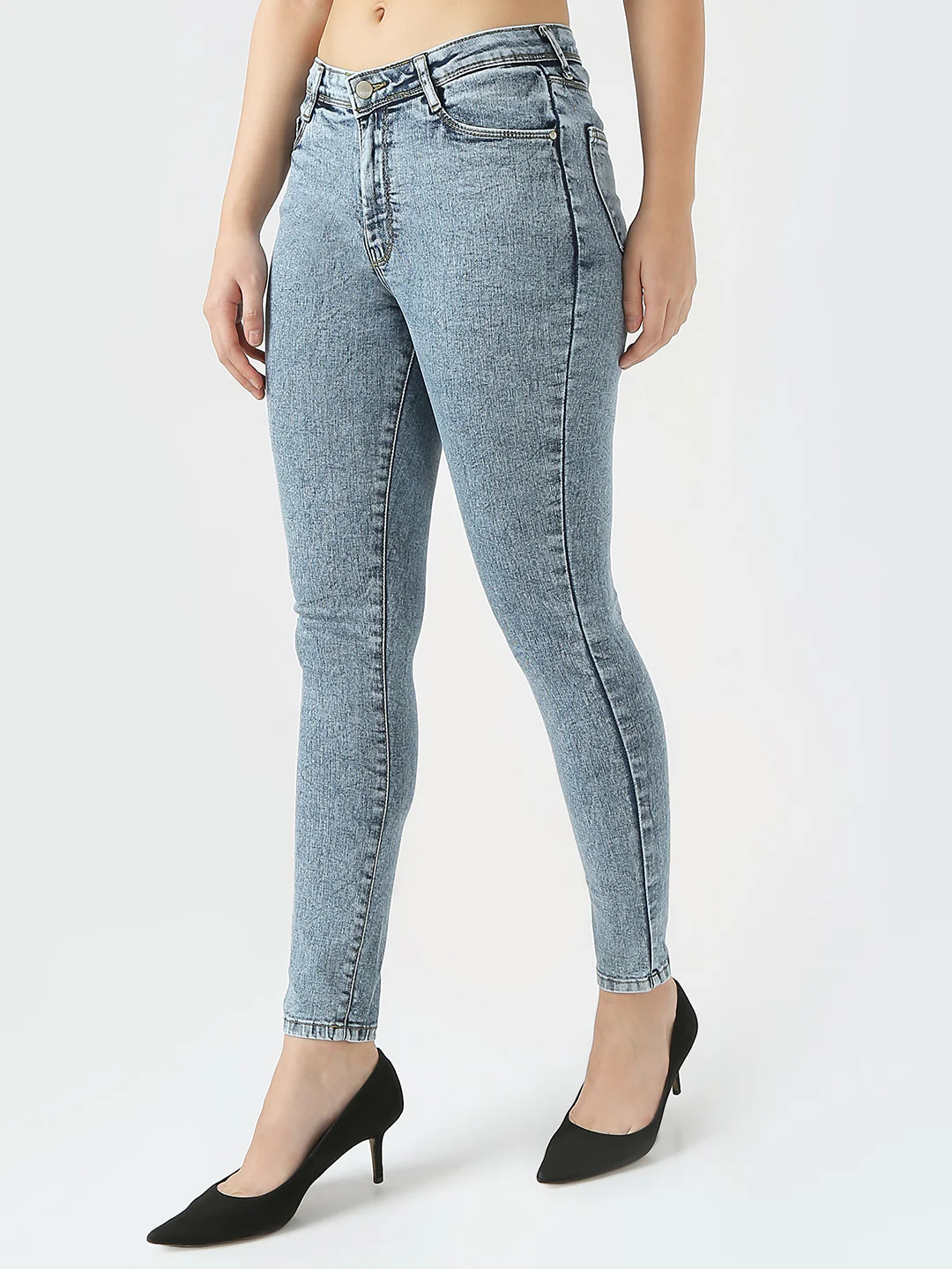 Women High-Rise Skinny Fit Jeans - Image 4