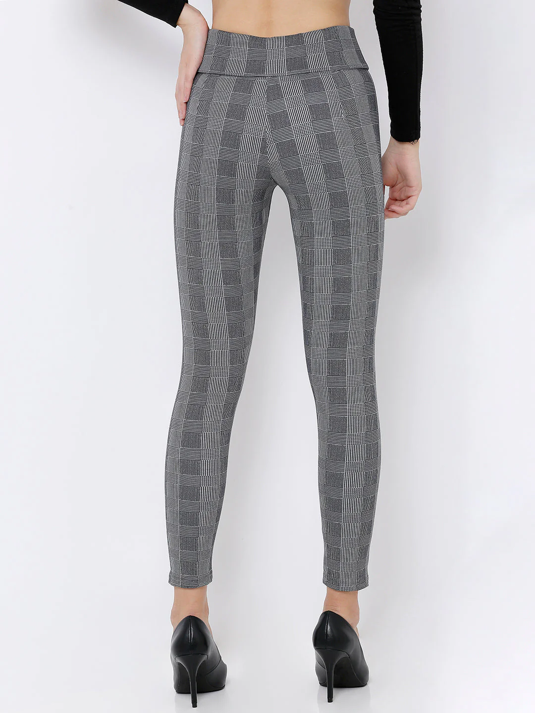 Women High-Rise Skinny Fit Treggings - Image 3
