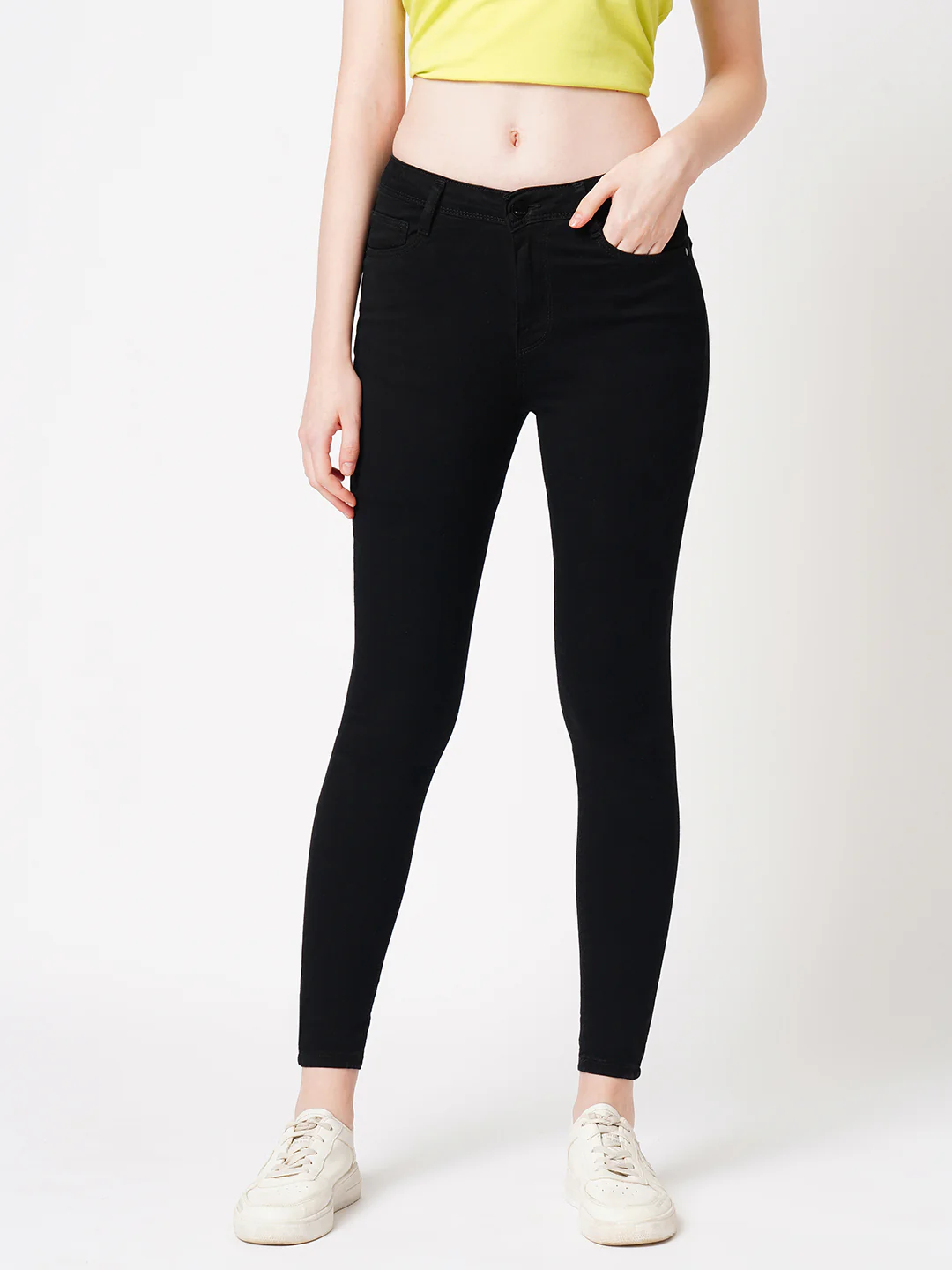 Women High-Rise Skinny Jeans - Image 2