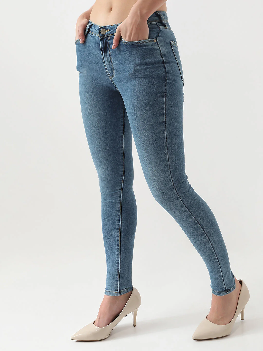 Women High-Rise Skinny Jeans - Image 5