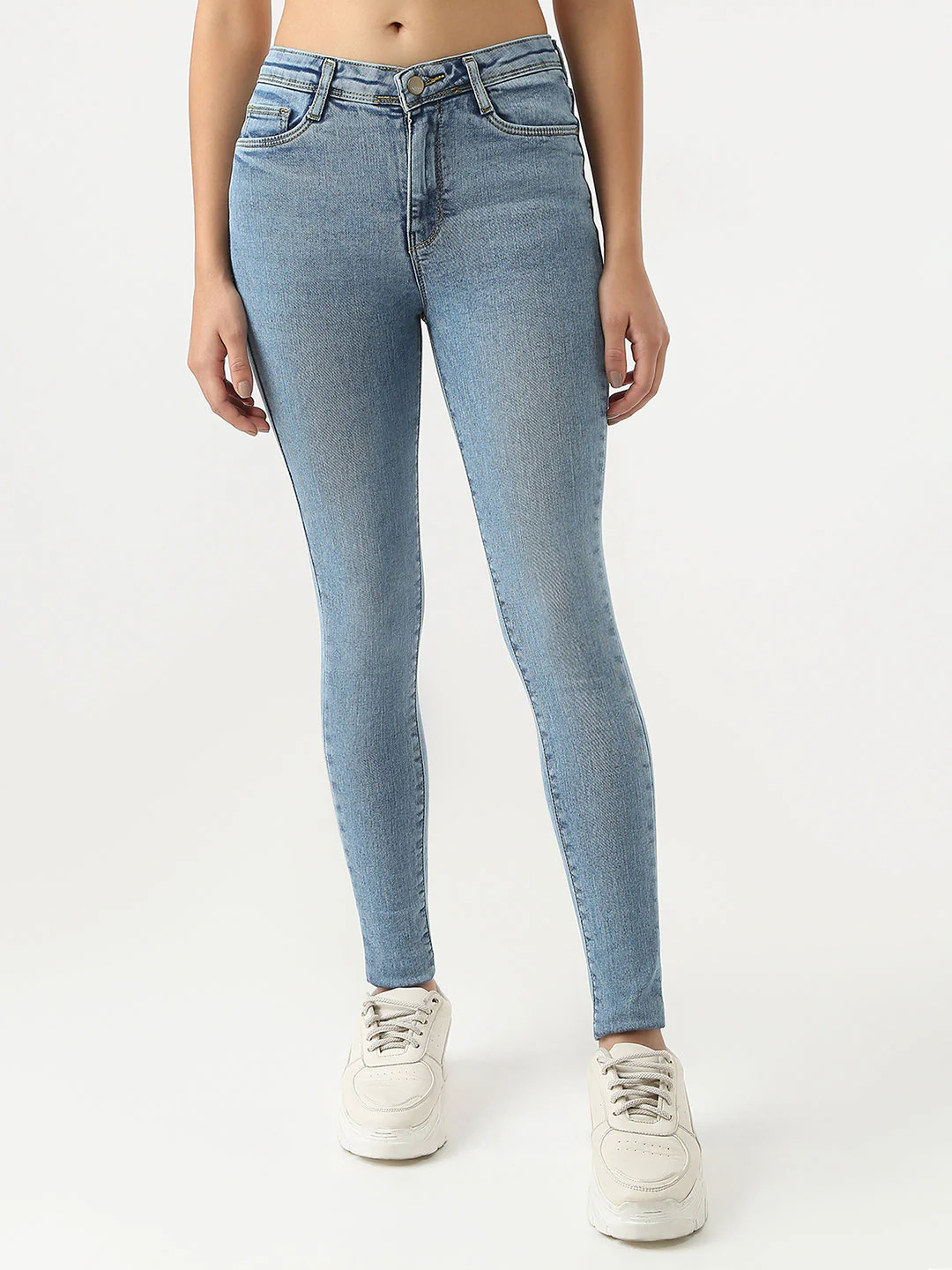 Women High-Rise Skinny Jeans - Image 2
