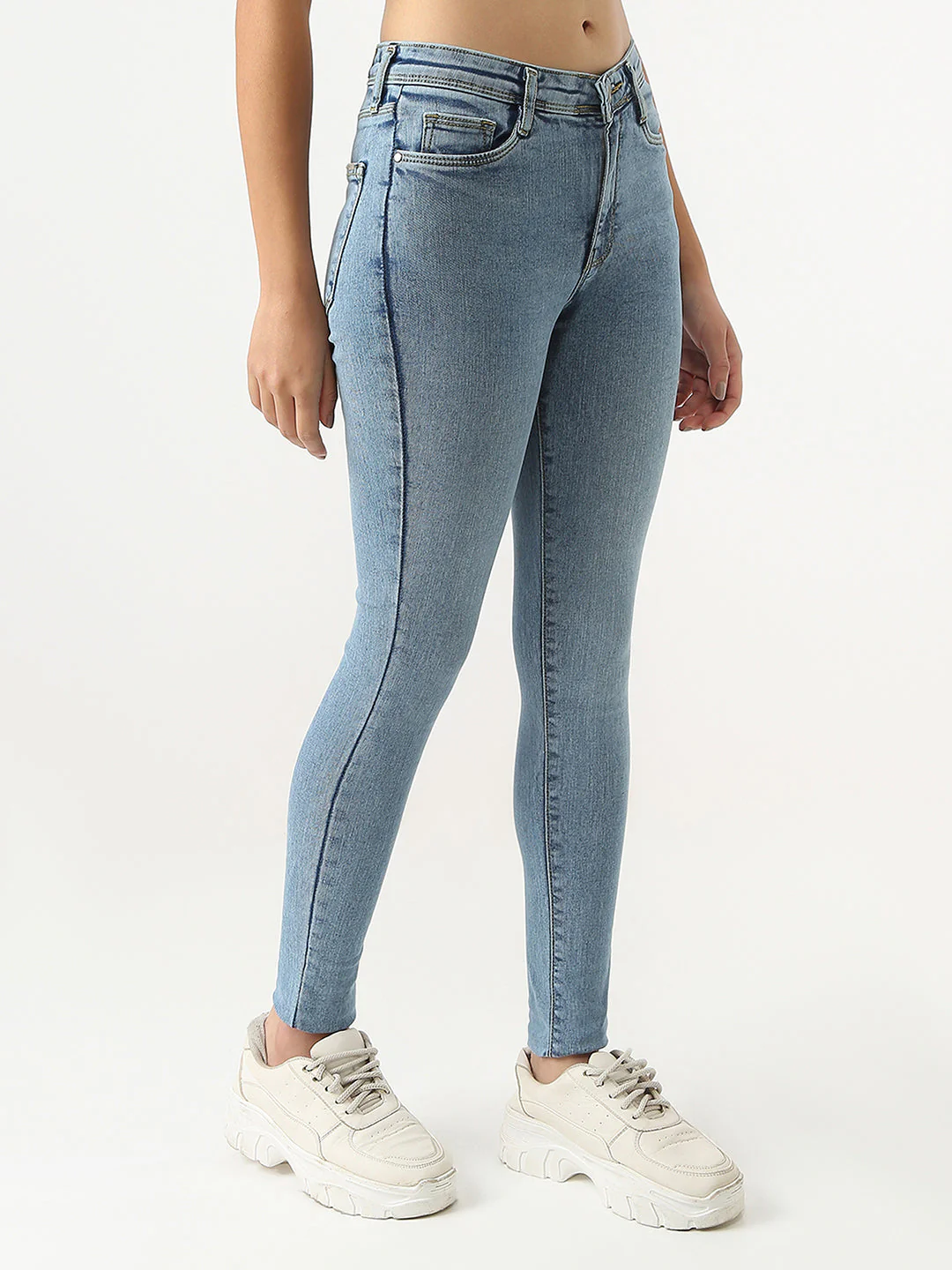 Women High-Rise Skinny Jeans - Image 4