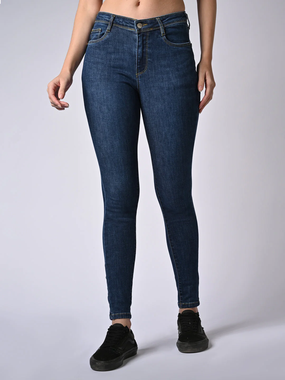 Women High-Rise Skinny Jeans - Image 2