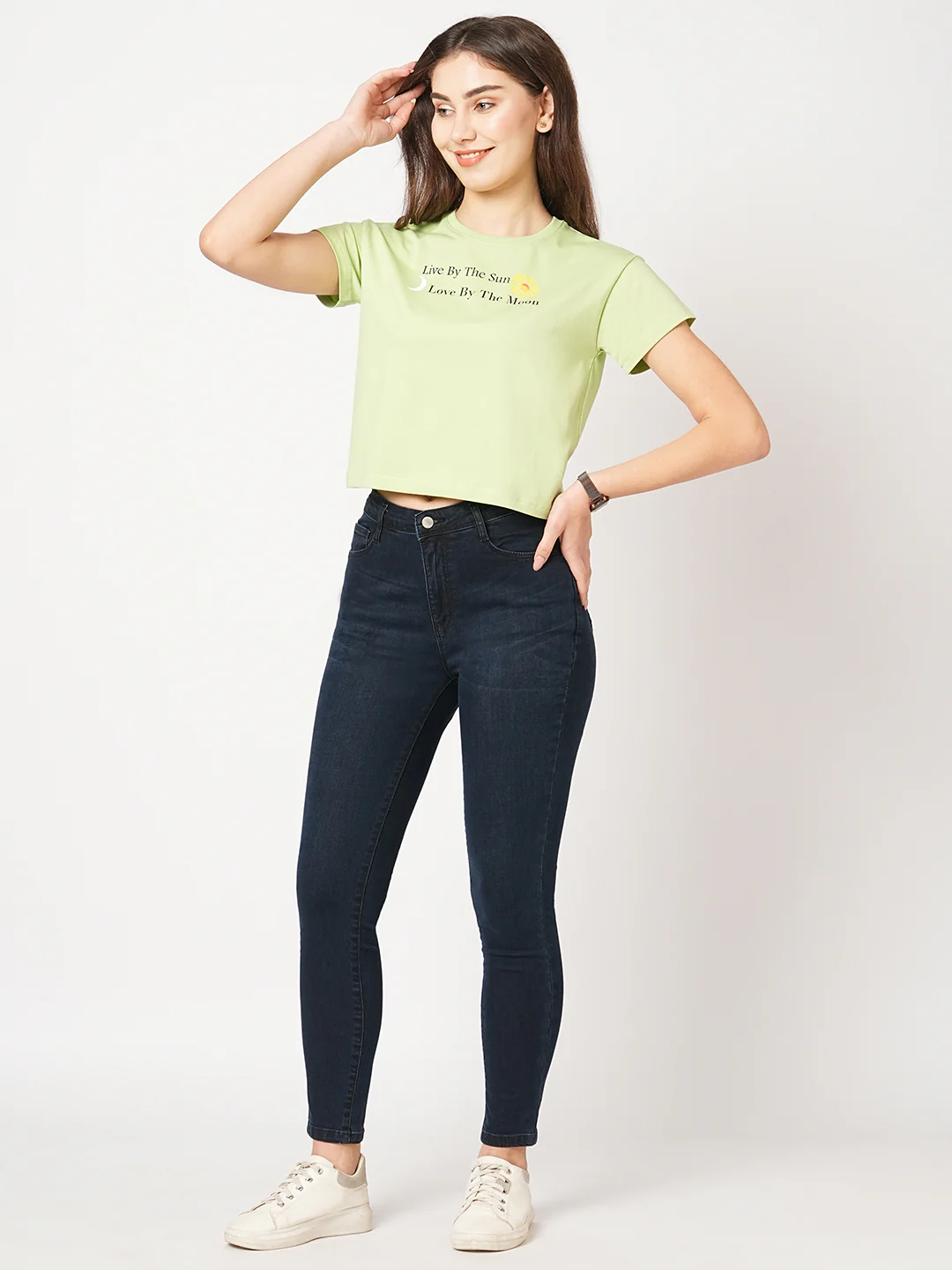 Women High-Rise Skinny Jeans - Image 2