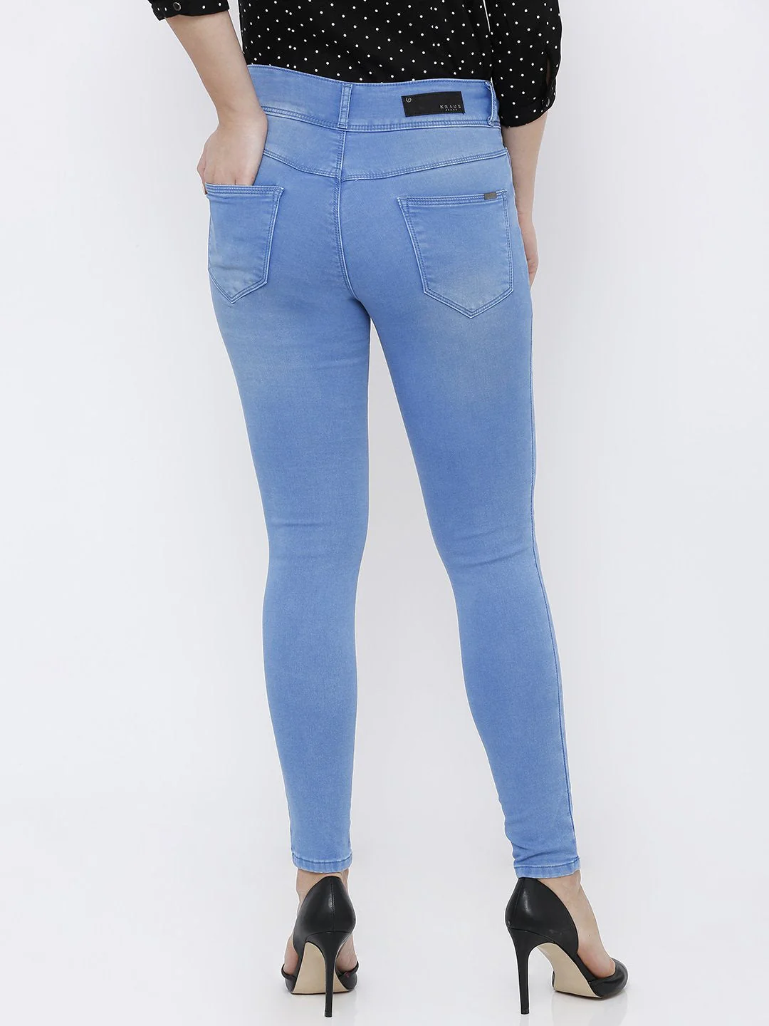 Women High-Rise Skinny Jeans - Image 3