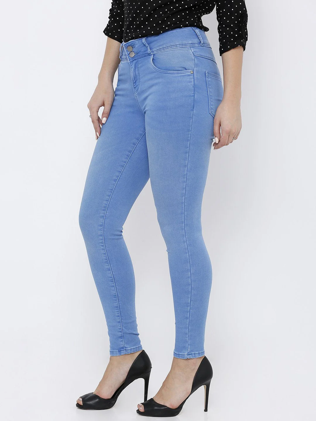 Women High-Rise Skinny Jeans - Image 5
