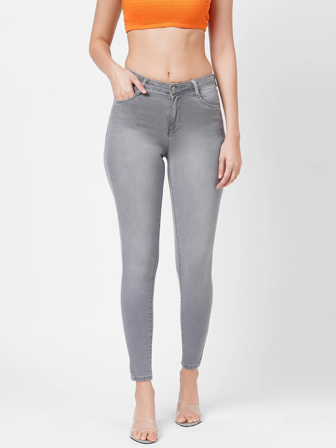 Women High-Rise Skinny Jeans - Image 2