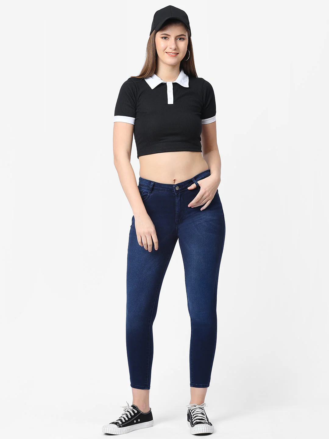 Women High-Rise Skinny Jeans - Image 2