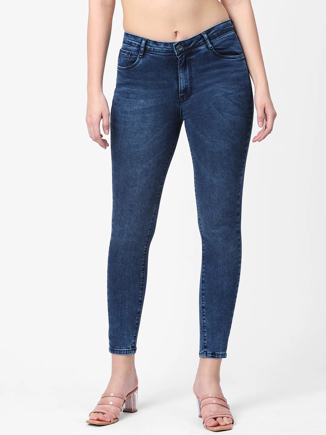 Women High-Rise Skinny Jeans - Image 2