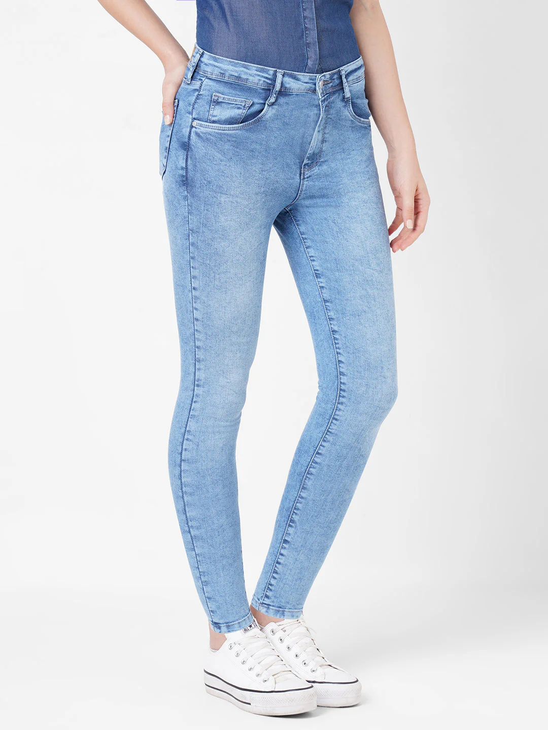 Women High-Rise Skinny Jeans - Image 4