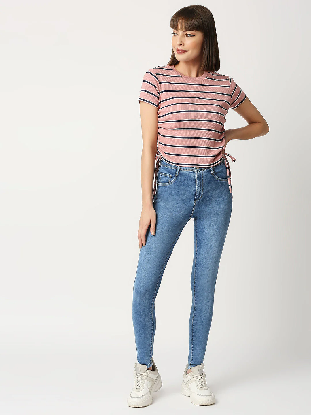 Women High-Rise Skinny Jeans - Image 2