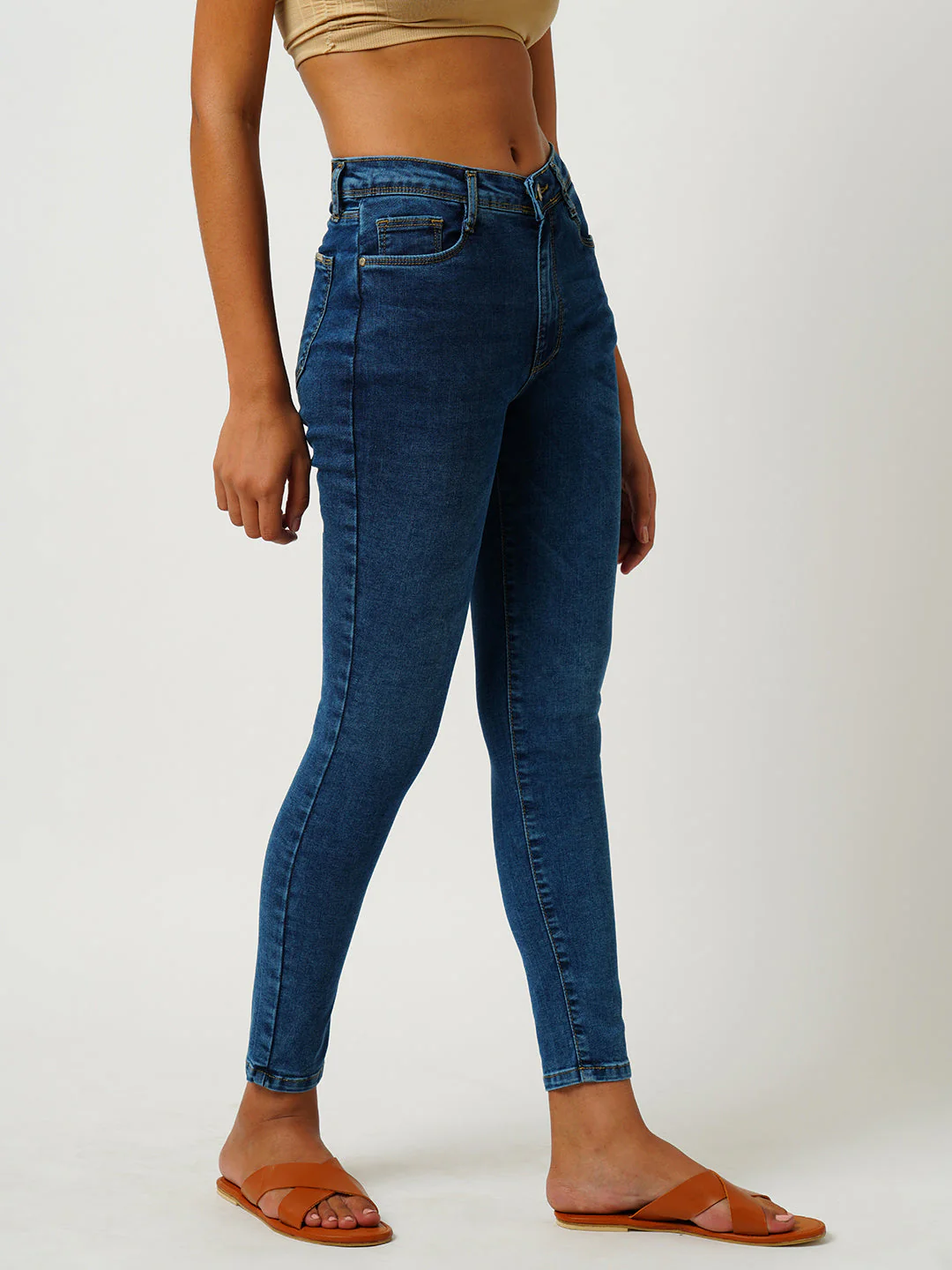 Women High-Rise Skinny Jeans - Image 5