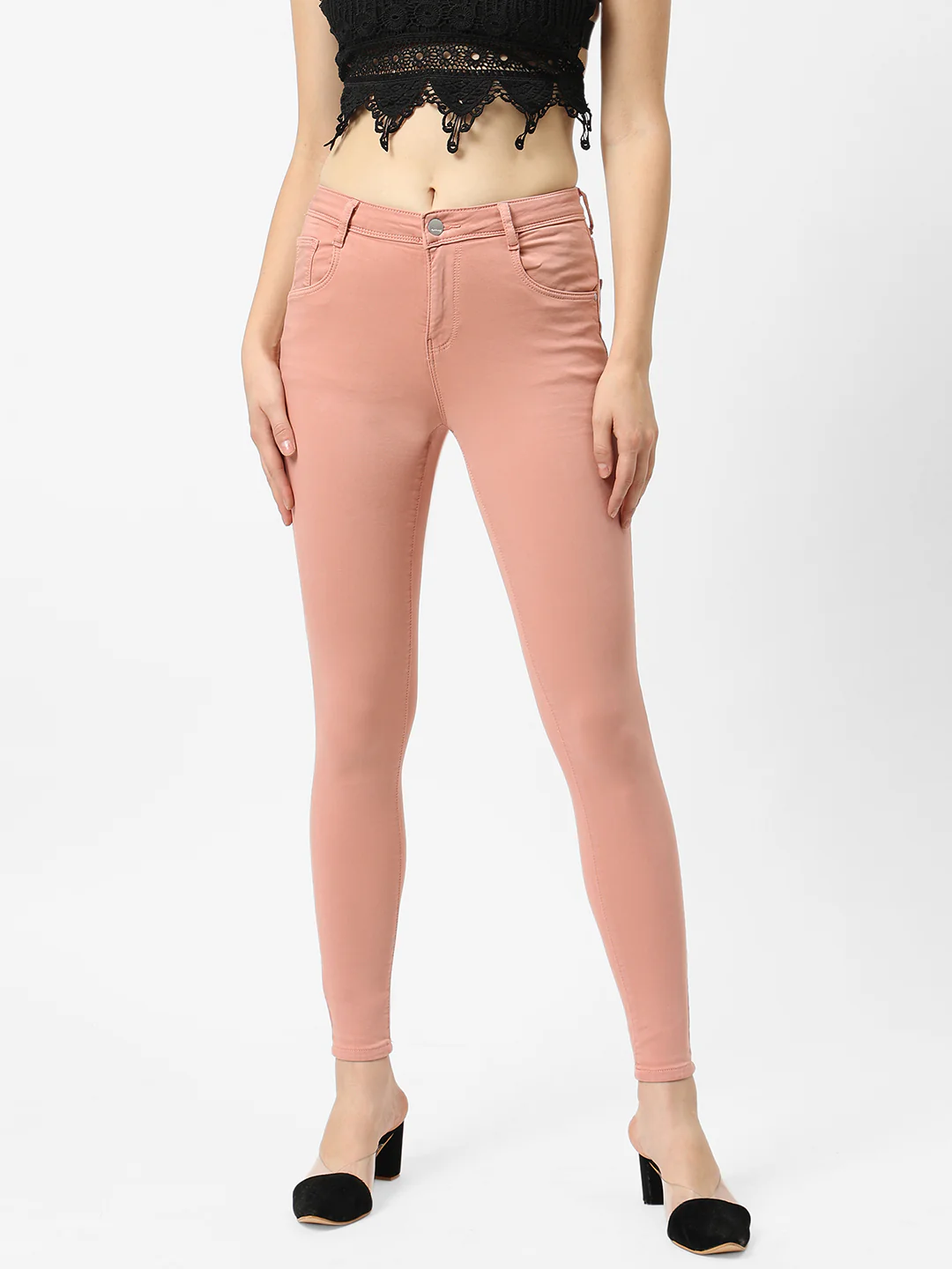 Women High-Rise Skinny Jeans - Image 2