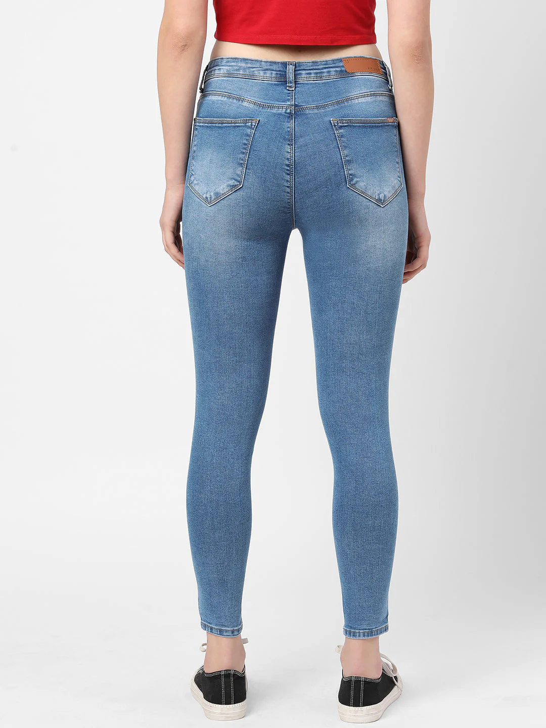 Women High-Rise Skinny Jeans - Image 3