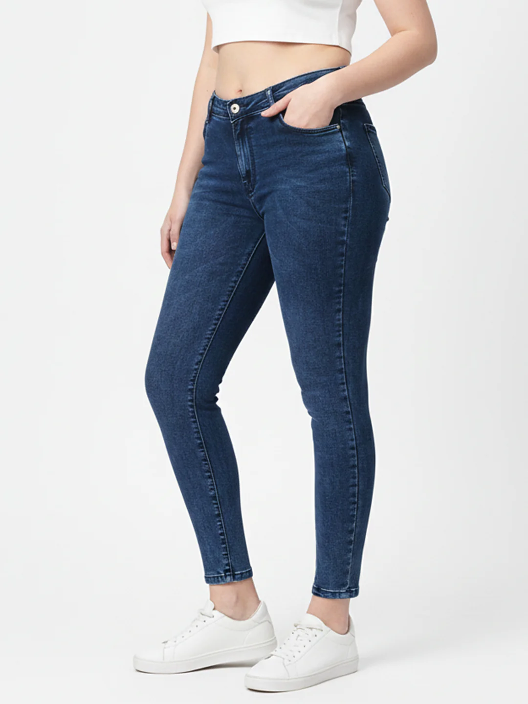 Women High-Rise Skinny Jeans - Image 7