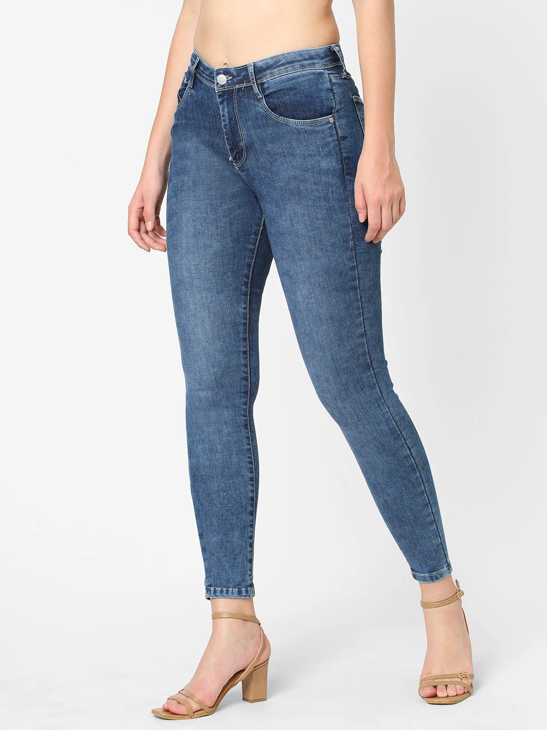 Women High-Rise Skinny Jeans - Image 6