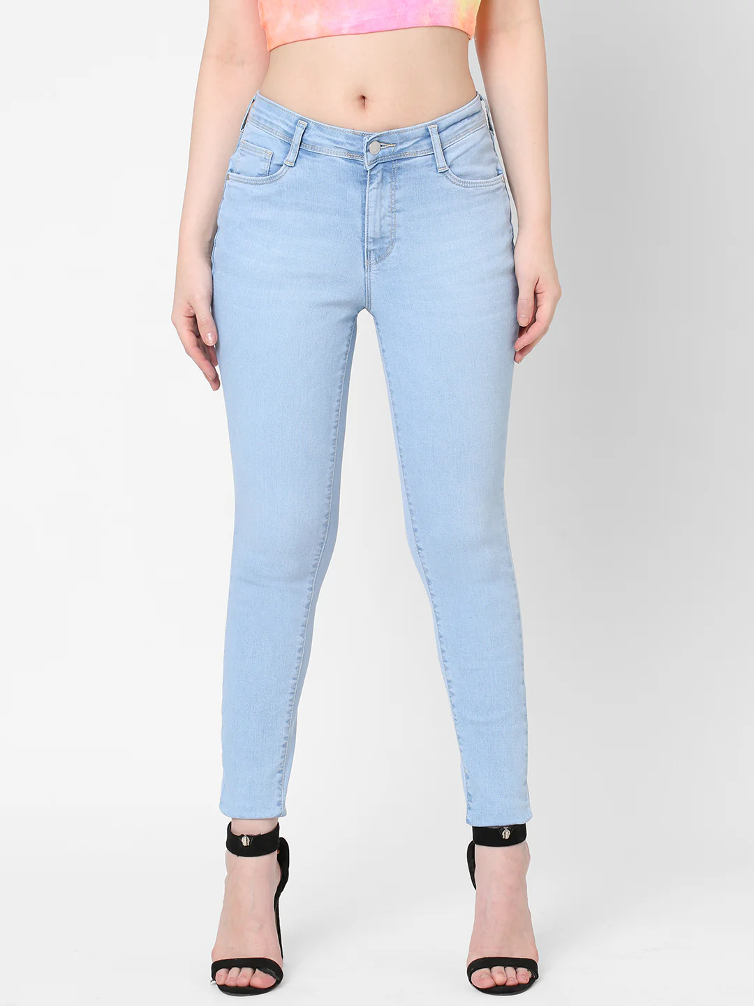Women High-Rise Skinny Jeans - Image 2