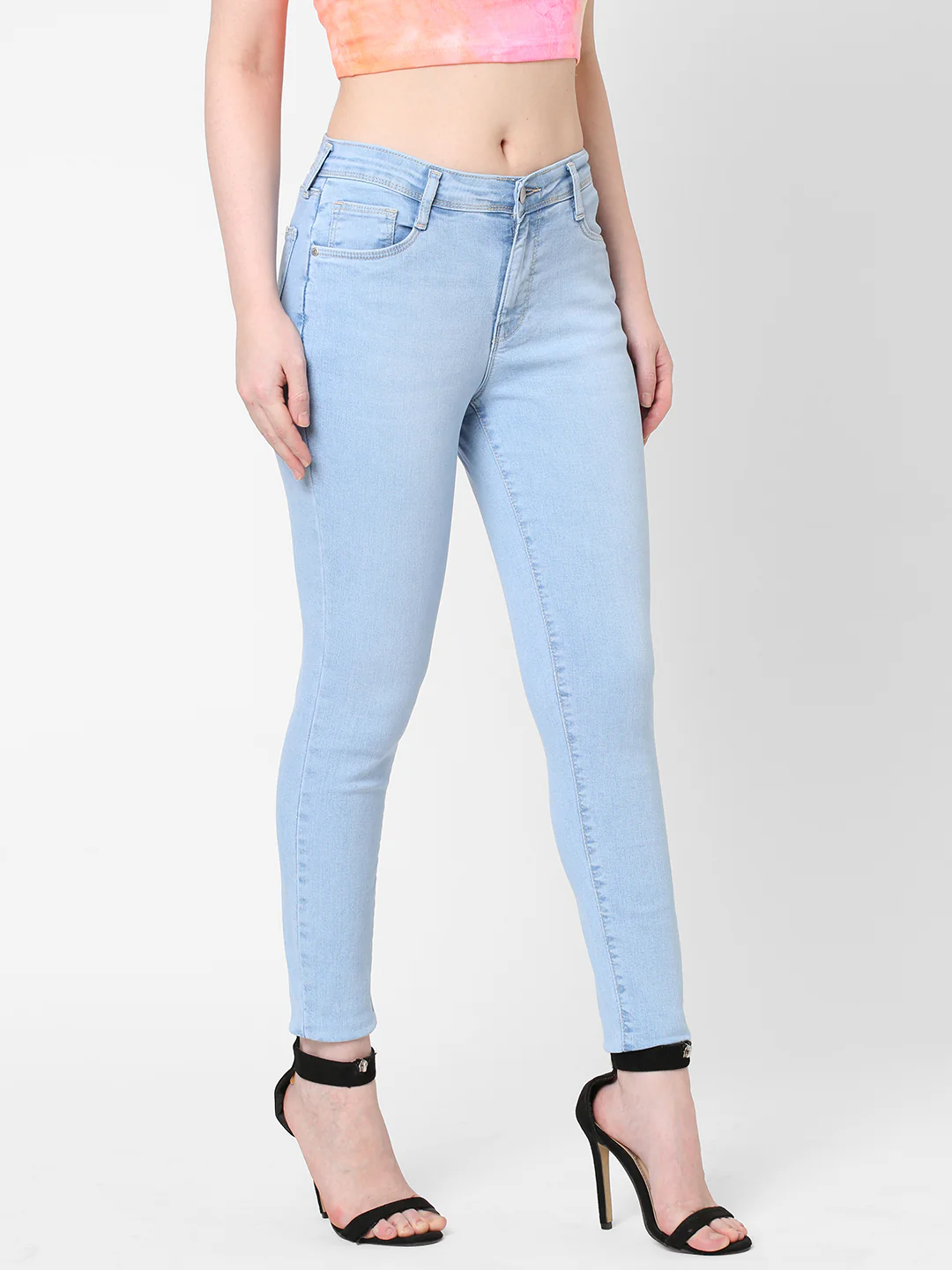 Women High-Rise Skinny Jeans - Image 4