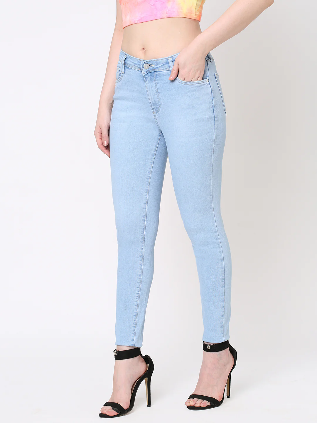 Women High-Rise Skinny Jeans - Image 6