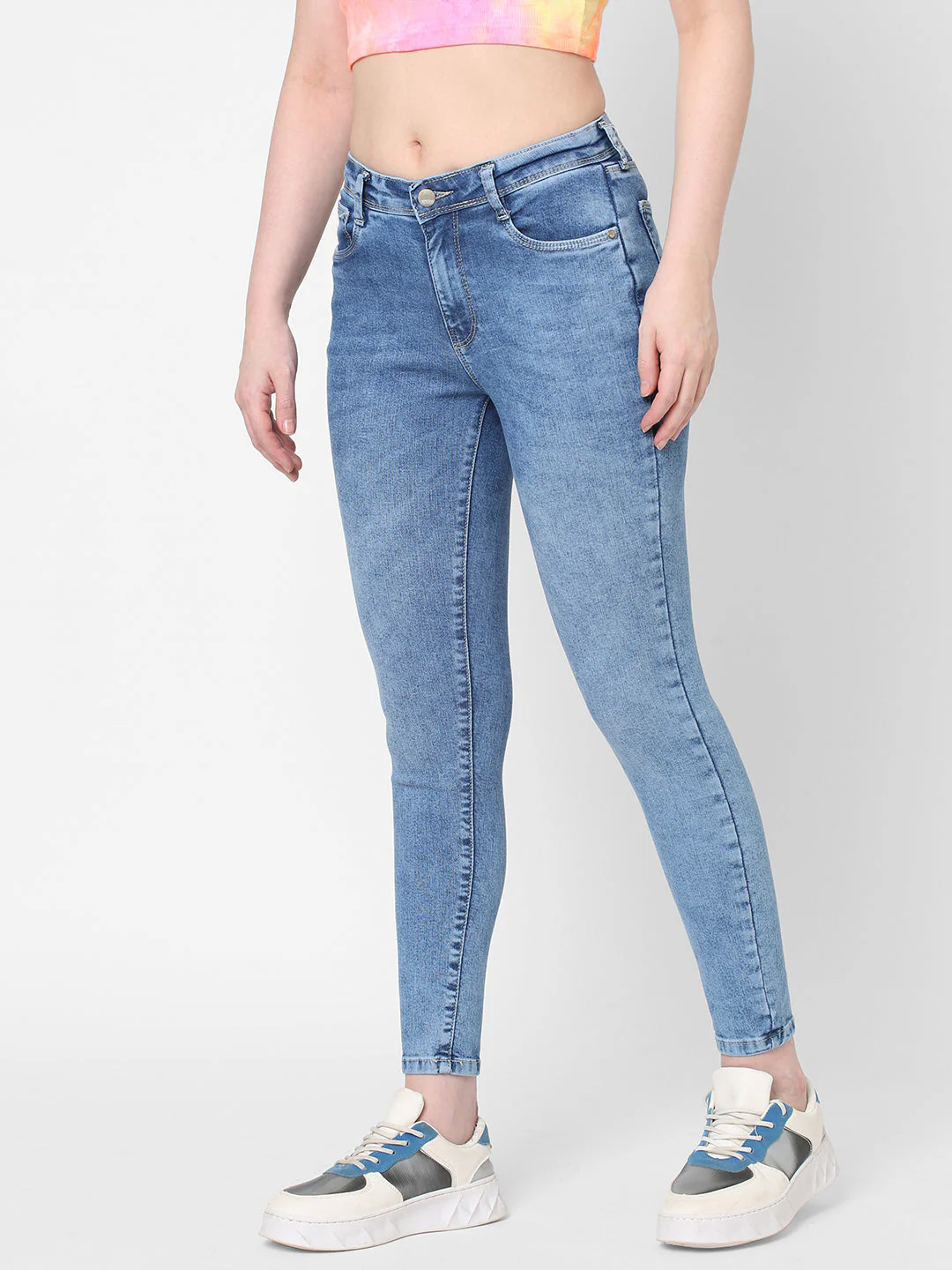 Women High-Rise Skinny Jeans - Image 4