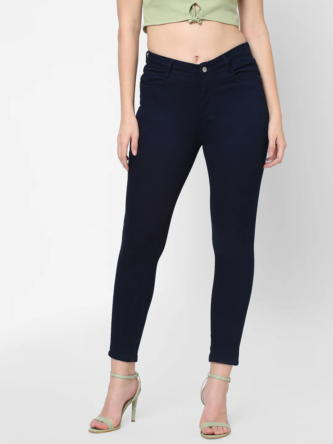 Women High-Rise Skinny Jeans - Image 2