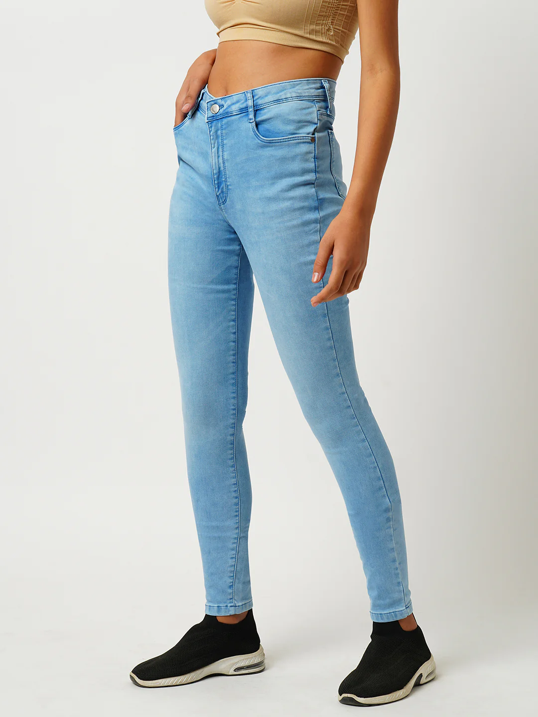 Women High-Rise Skinny Jeans - Image 4