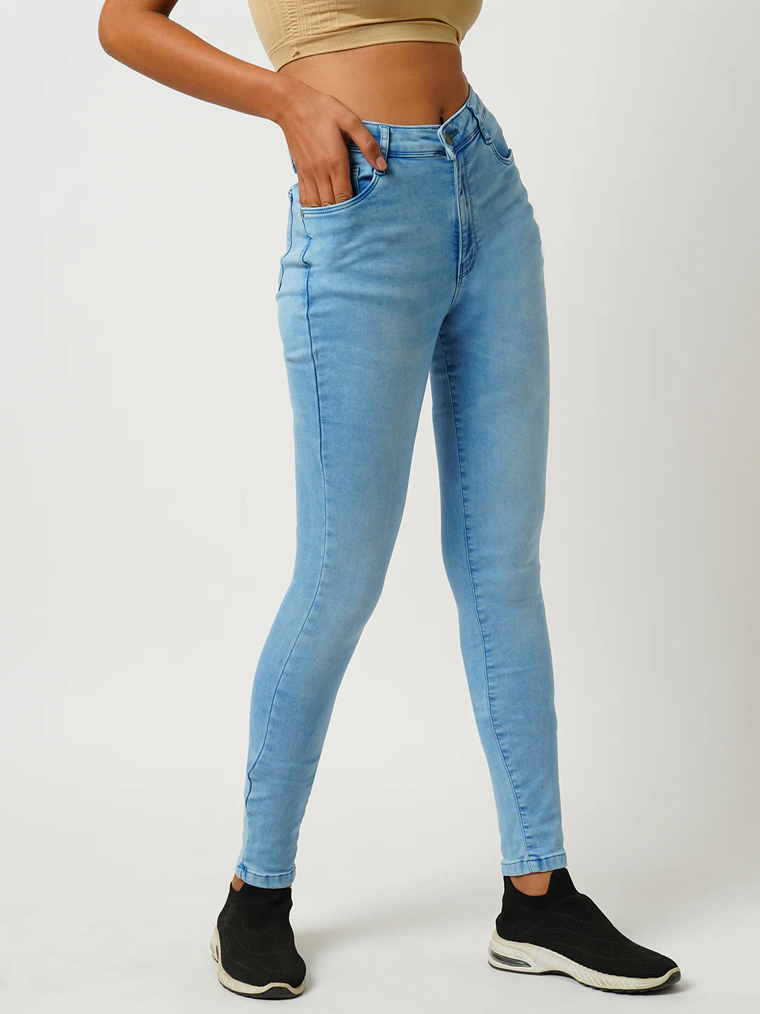 Women High-Rise Skinny Jeans - Image 5