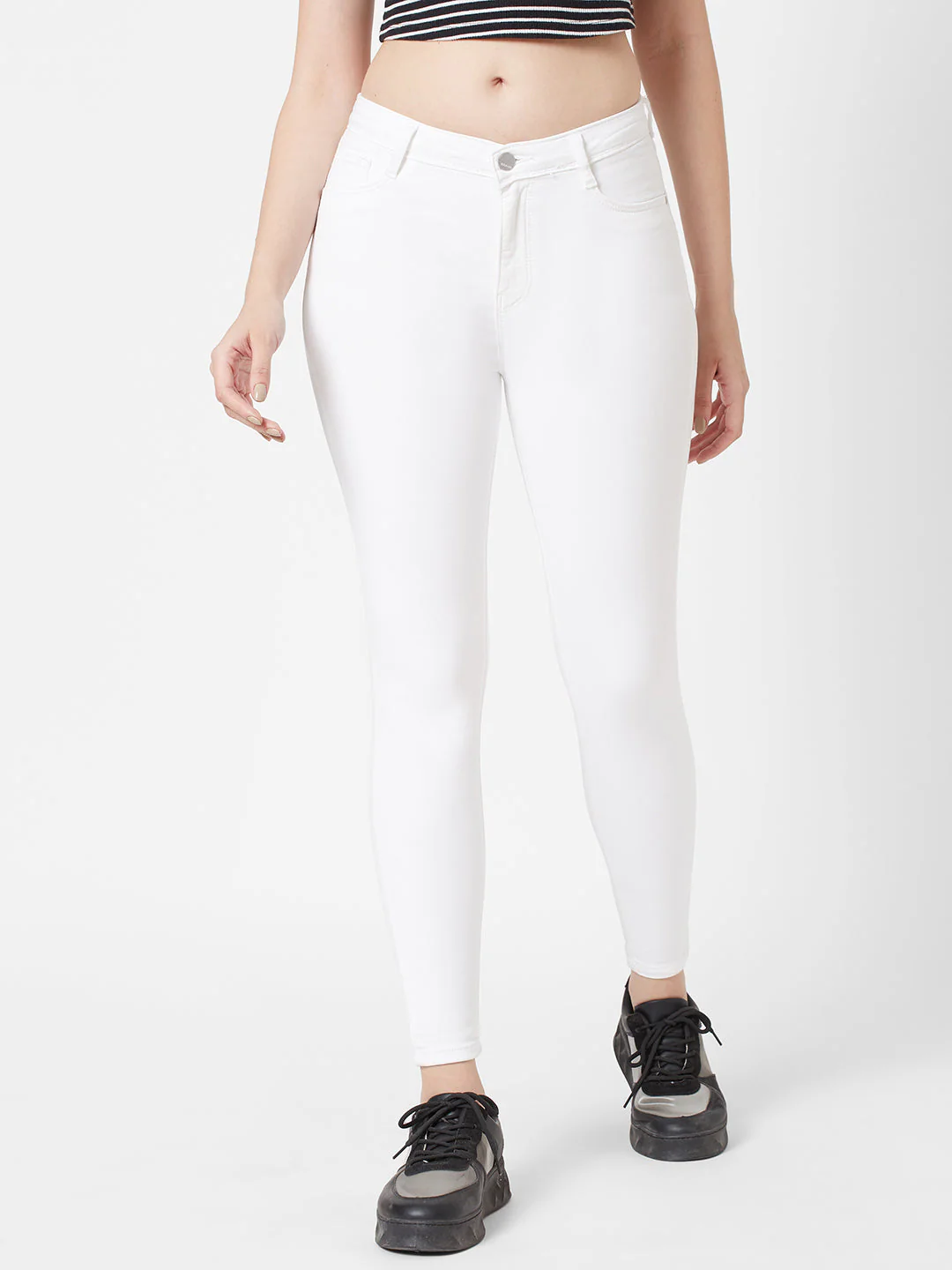 Women High-Rise Skinny Jeans - Image 2