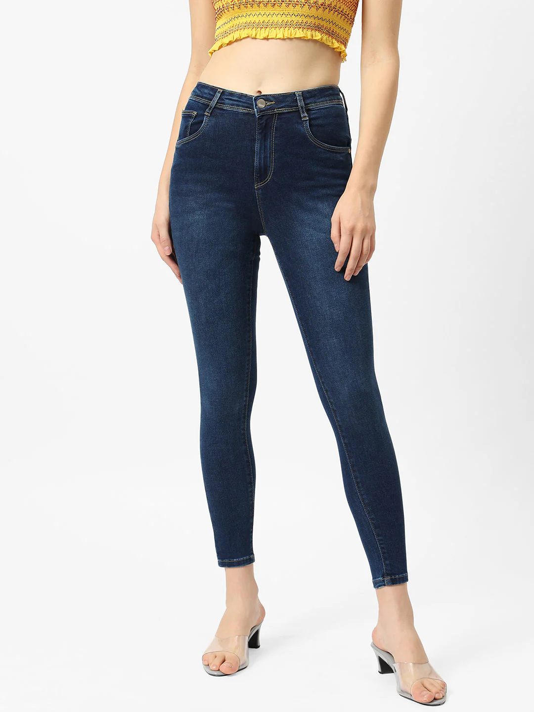 Women High-Rise Skinny Jeans - Image 2