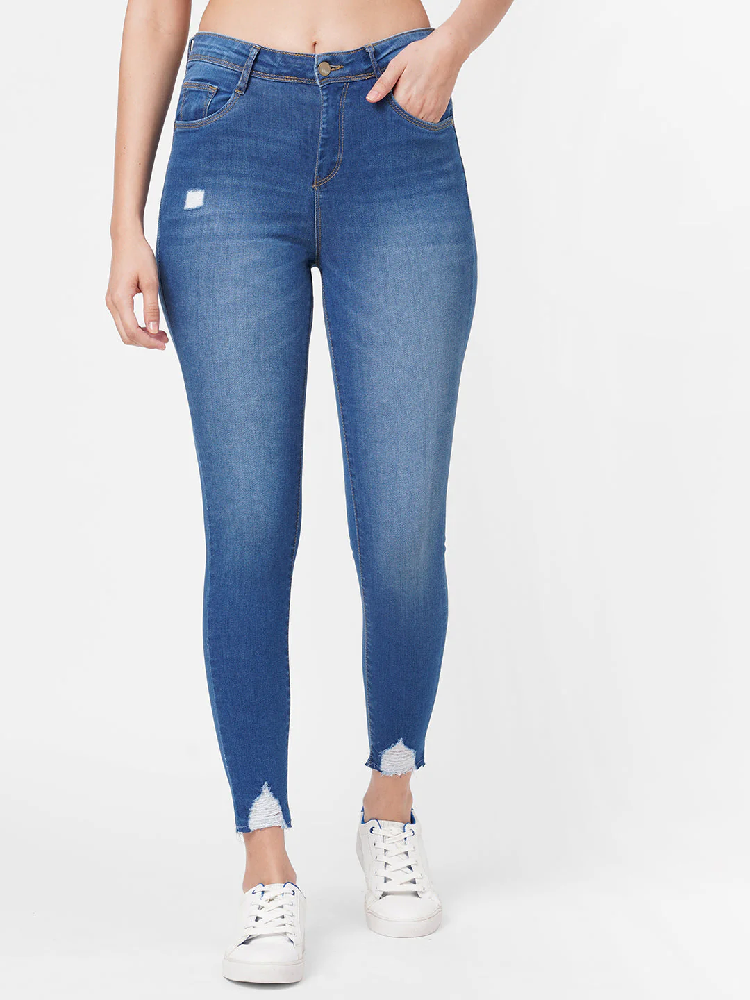 Women High-Rise Skinny Jeans - Image 2