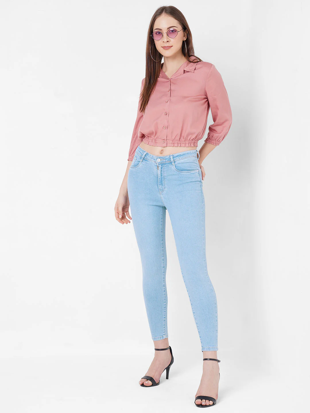 Women High-Rise Skinny Jeans - Image 2