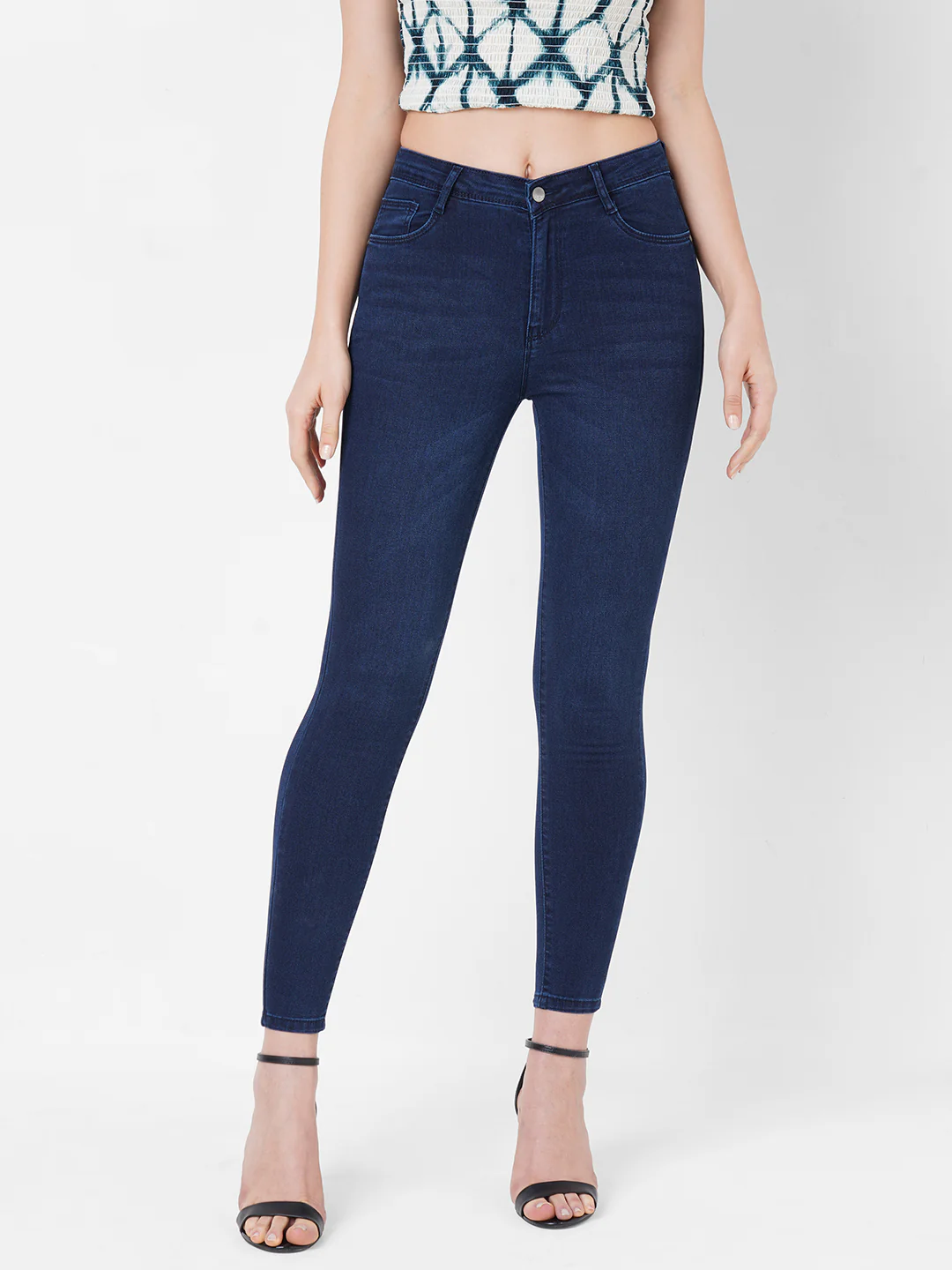 Women High-Rise Skinny Jeans - Image 2