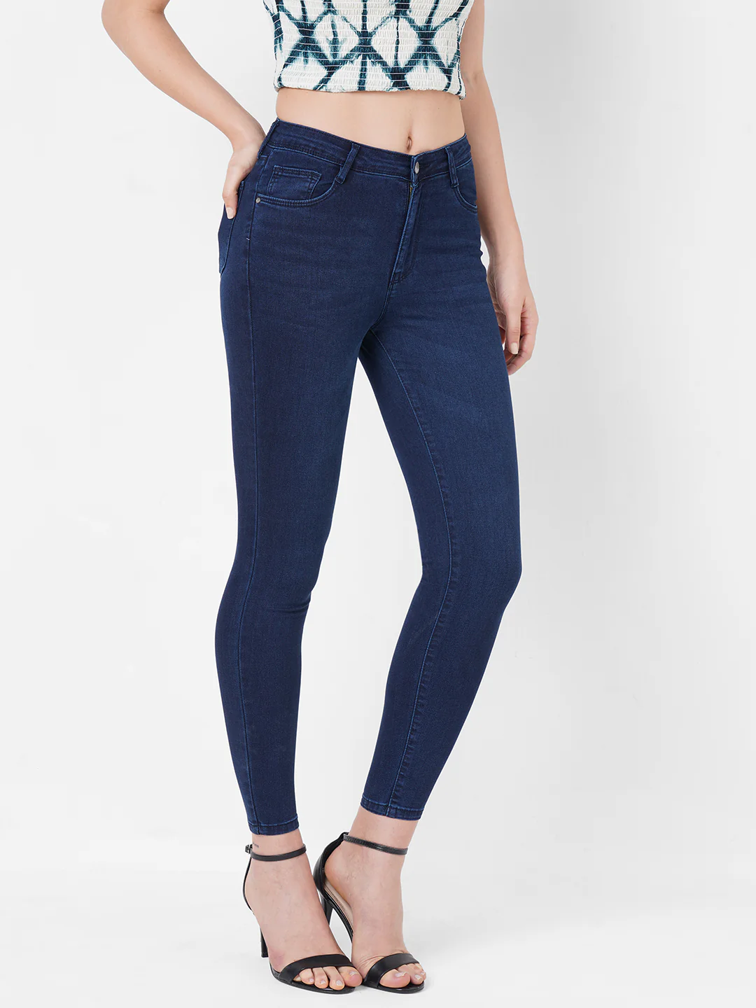 Women High-Rise Skinny Jeans - Image 4