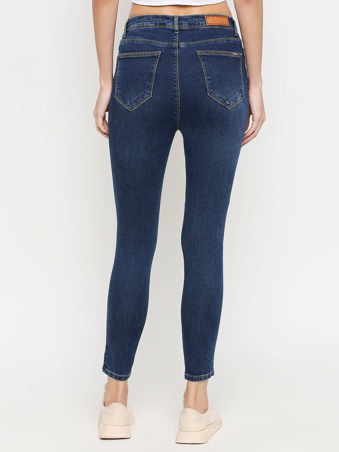 Women High-Rise Skinny Ripped Jeans - Image 3