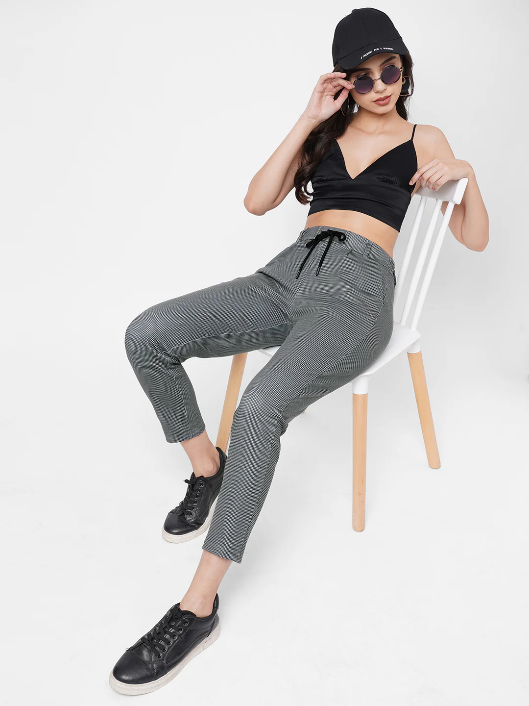 Women High-Rise Skinny Treggings