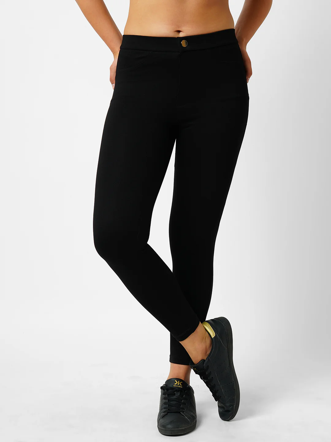 Women High-Rise Skinny Treggings - Image 2
