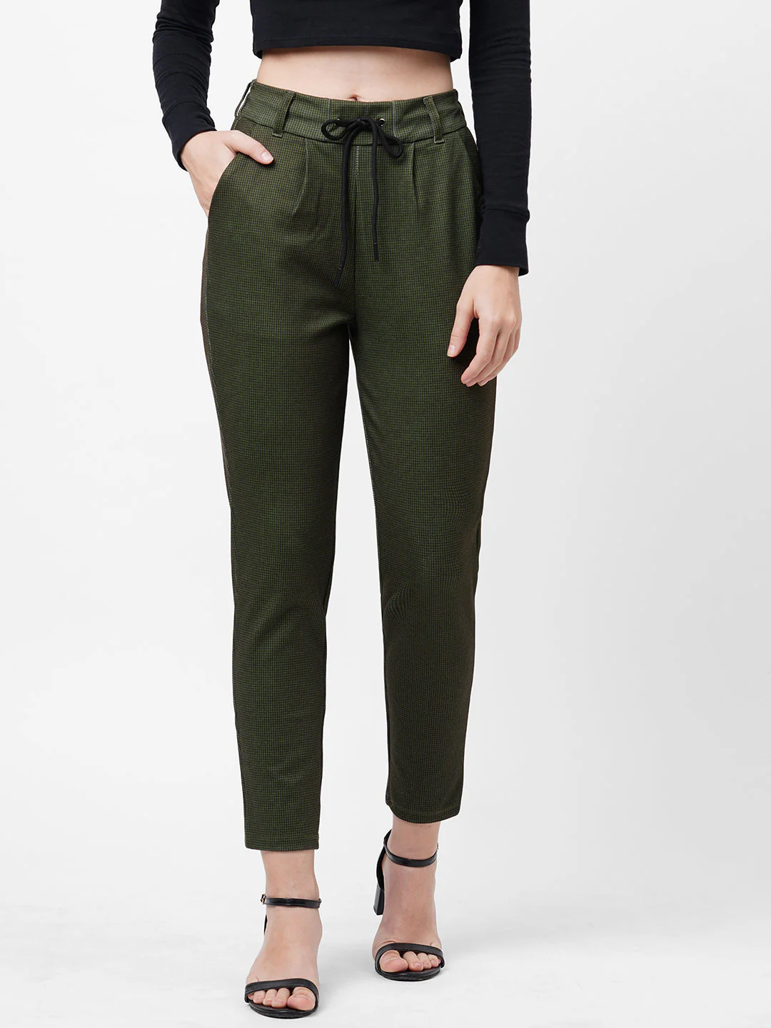 Women High-Rise Skinny Treggings - Image 2