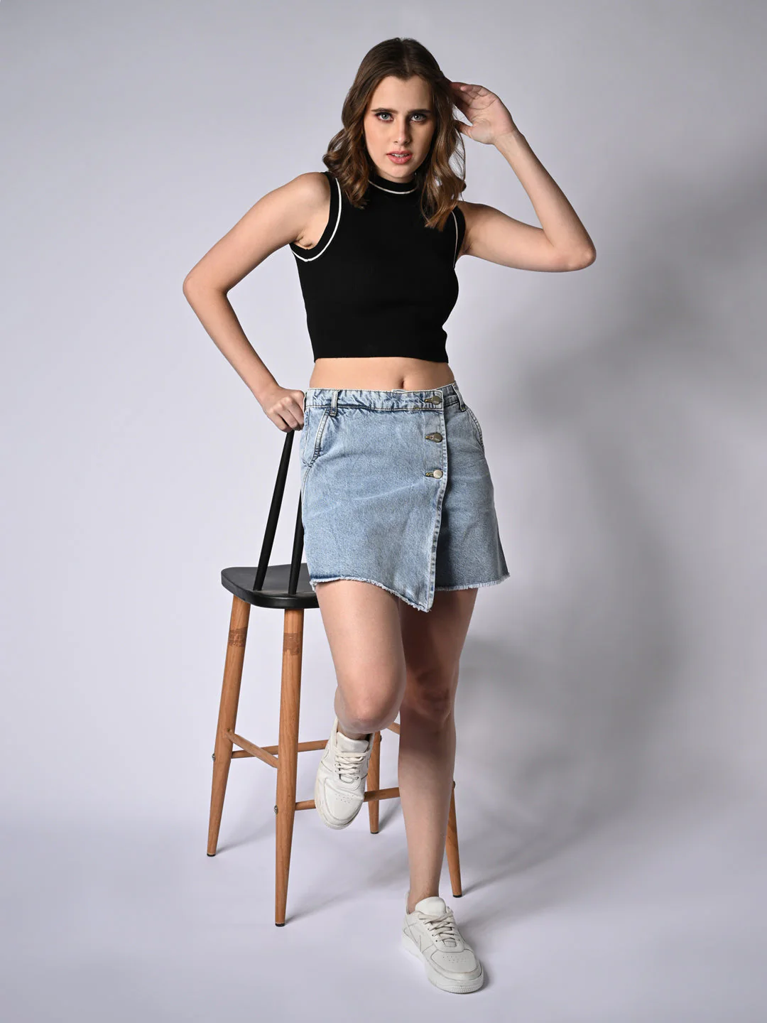 Women High-Rise Skort / Skirt