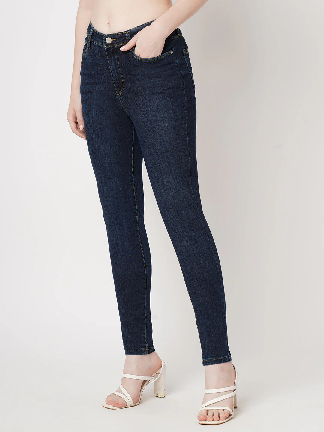 Women High-Rise Sky High Skinny Jeans - Image 5