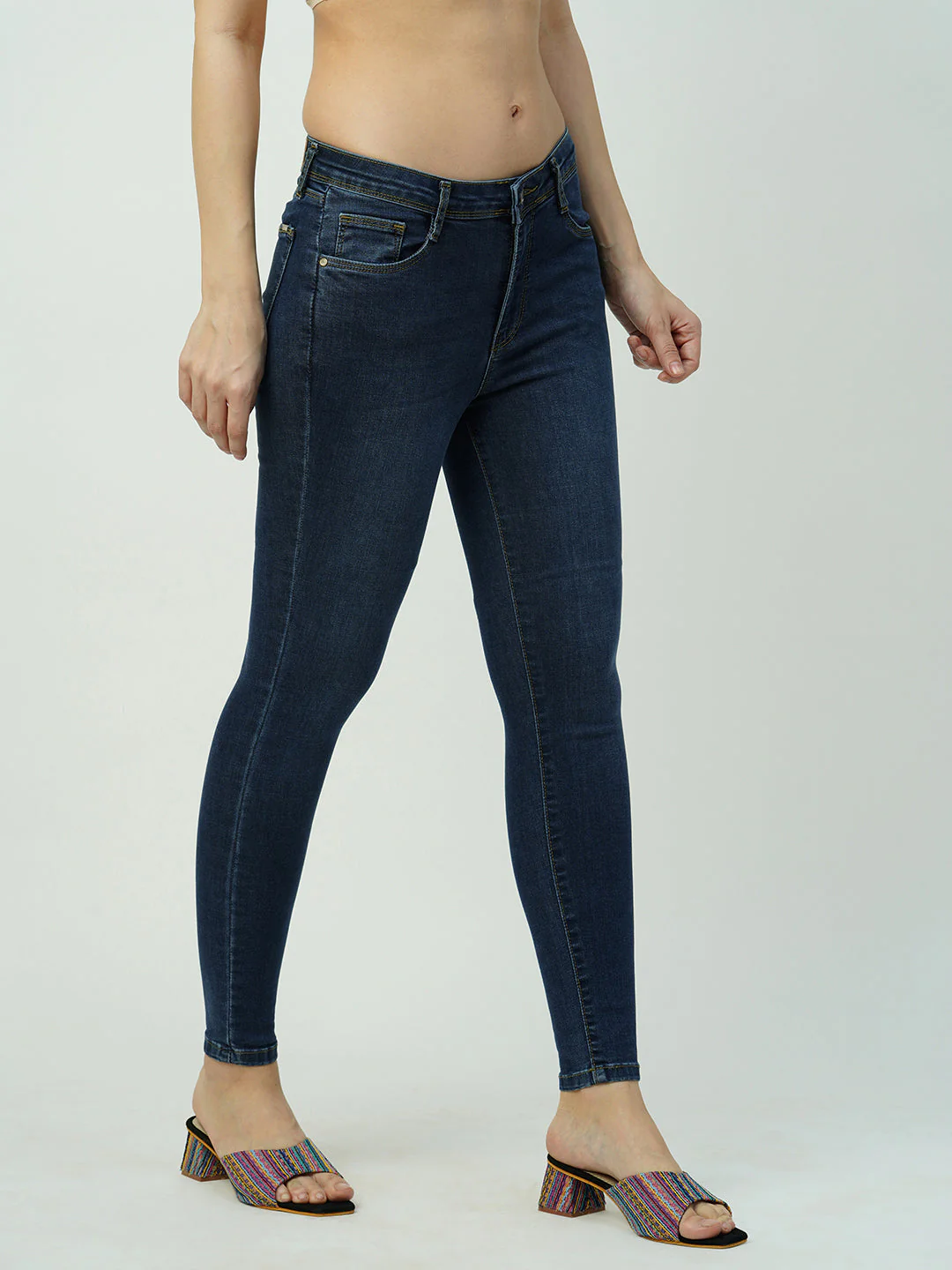 Women High-Rise Slim Skinny Jeans - Image 5