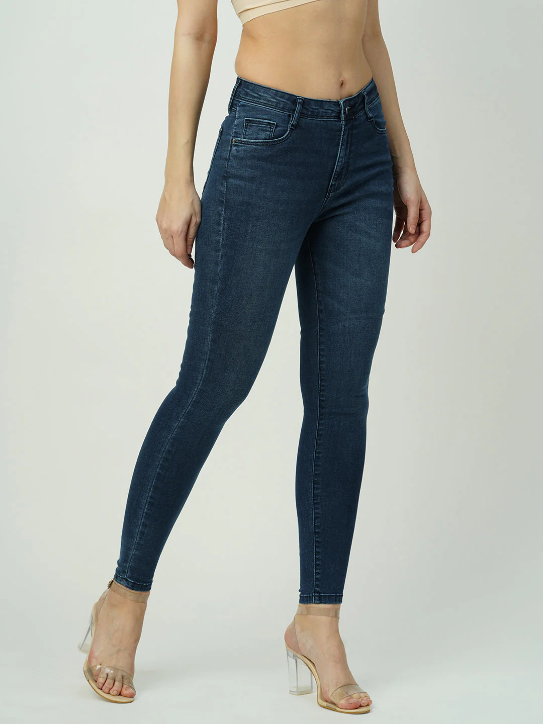 Women High-Rise Slim Skinny Jeans - Image 5