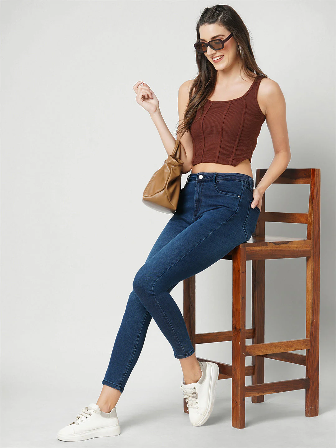 Women High-Rise Slim Skinny Jeans - Image 4